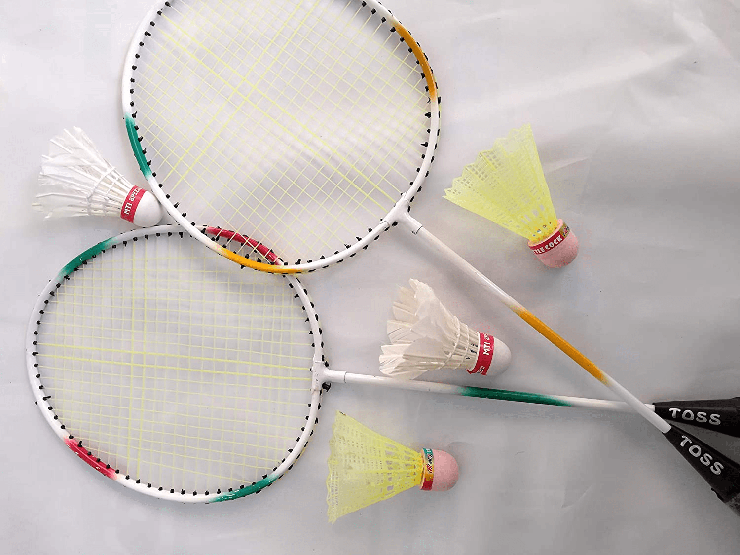 Toss Badminton 2 Racquets